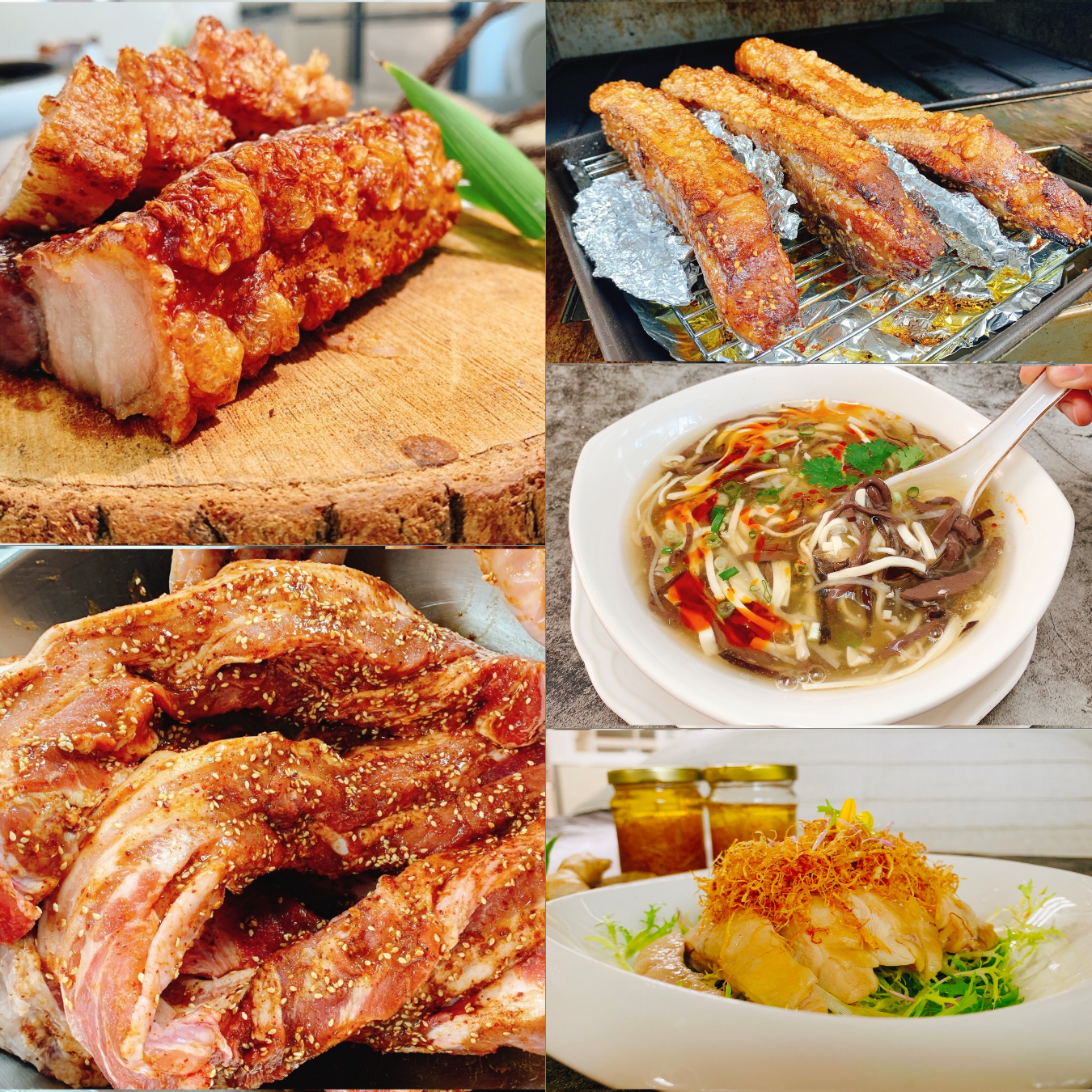 線上課程「脆皮燒肉課程」蔡萬利老師