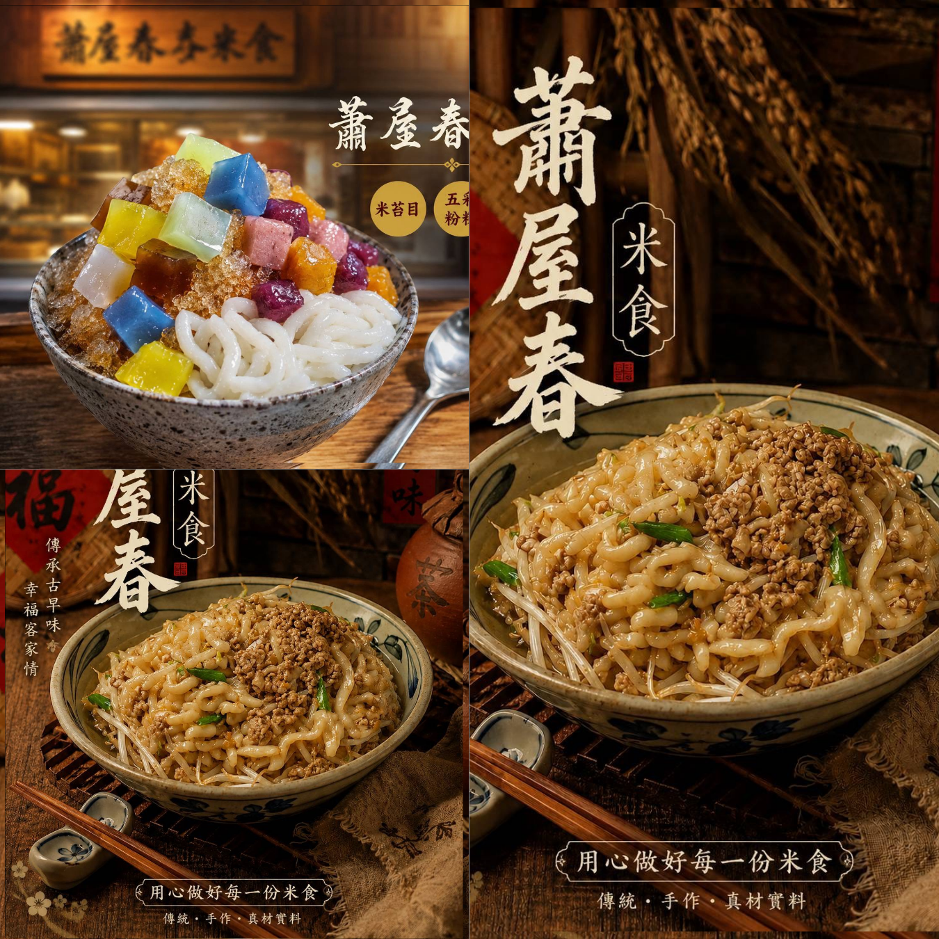 9/15(二) A班 古早味米苔目+粉粿+芋圓全攻略 / 蕭屋春老師