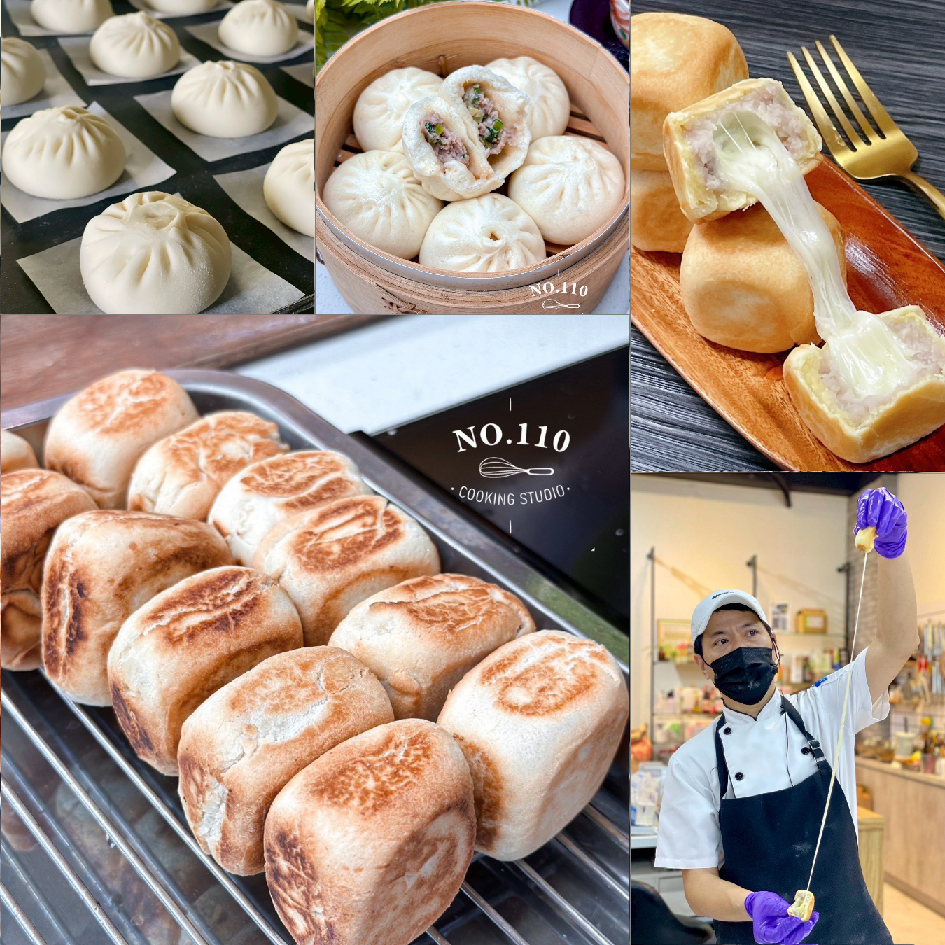 4/9(四) B班 小籠包子+天津拉絲仙豆糕 / 陳聖天老師