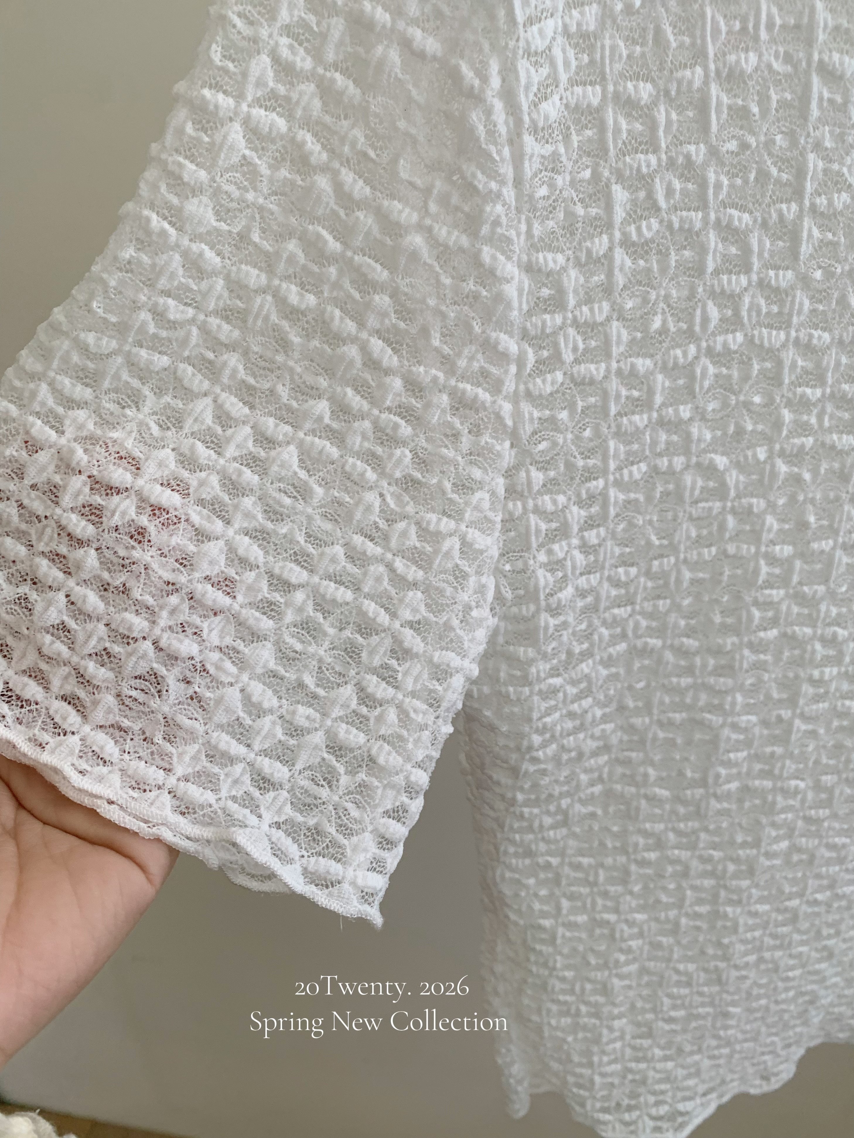 透膚內搭上衣（1colors)