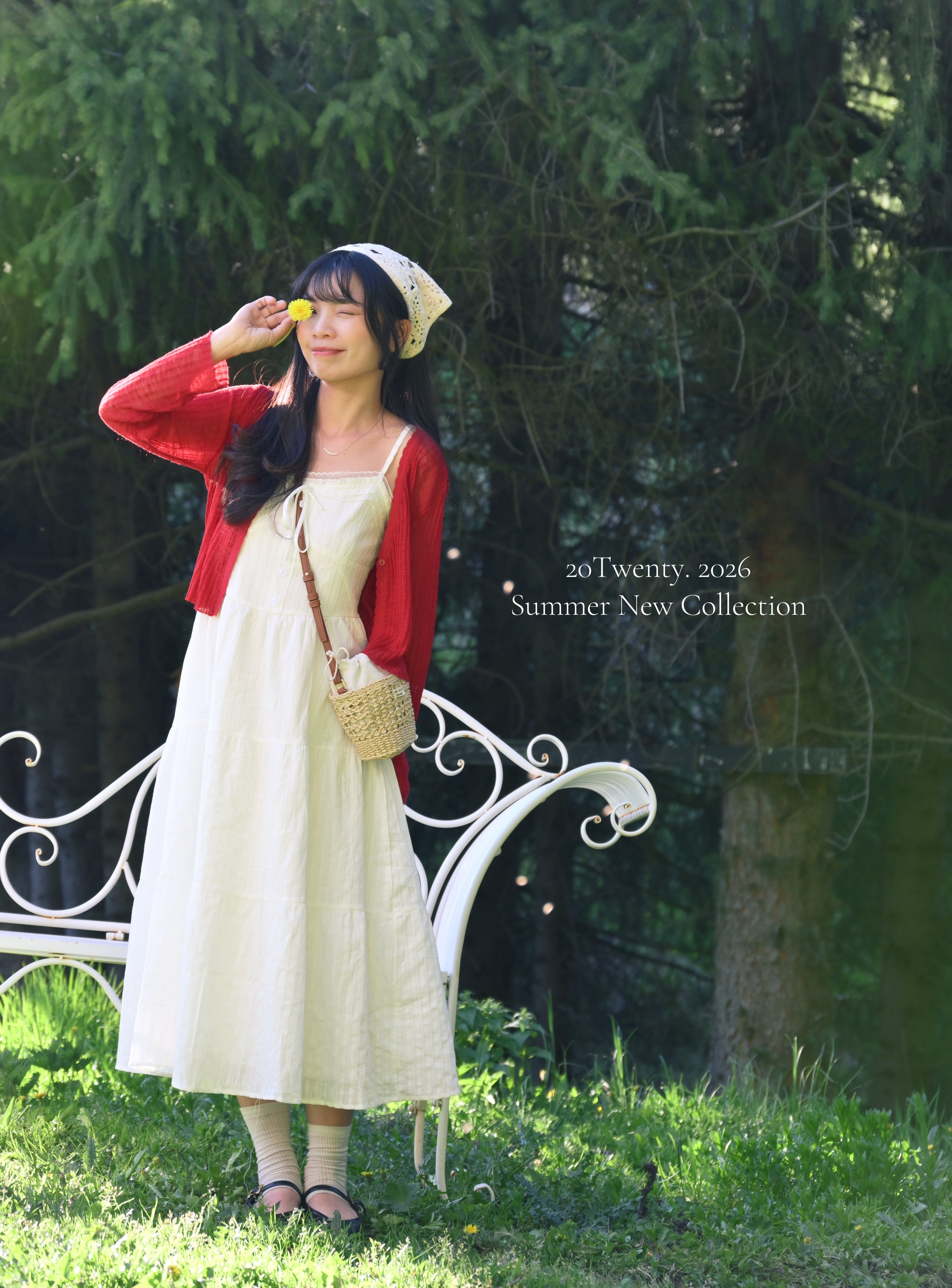油畫女孩套裝（1colors)