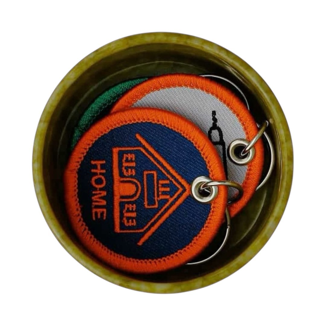 大理石紋可堆疊圓盤 (M)