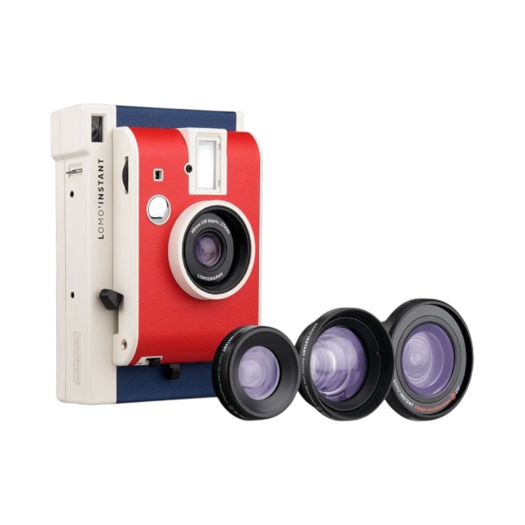 Boston－拍立得相機連鏡頭套組