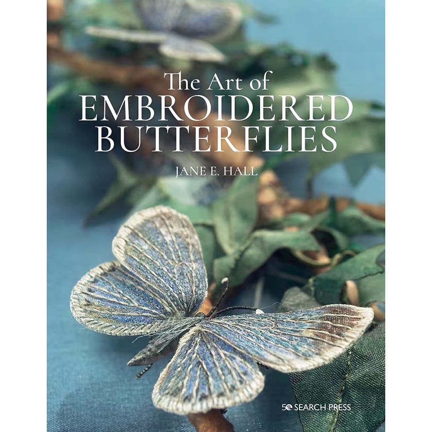 預購-The art of embroidered butter flies