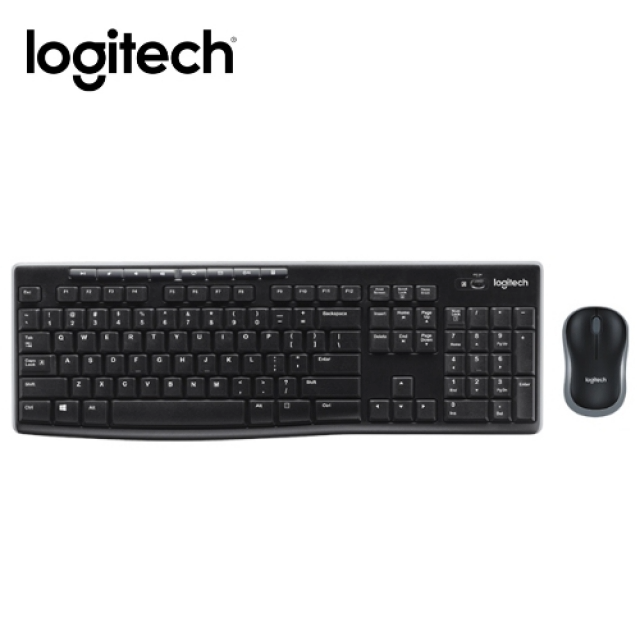 Logitech 羅技MK270r 無線滑鼠鍵盤組