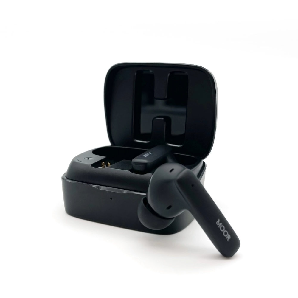 MOOR 魔耳DS1真無線降噪藍牙耳機_黑色