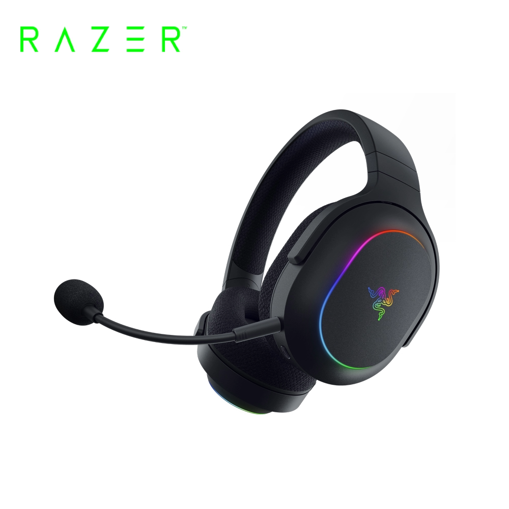 RAZER 雷蛇梭魚無線耳機麥克風Barracuda X Chroma幻彩版(黑)