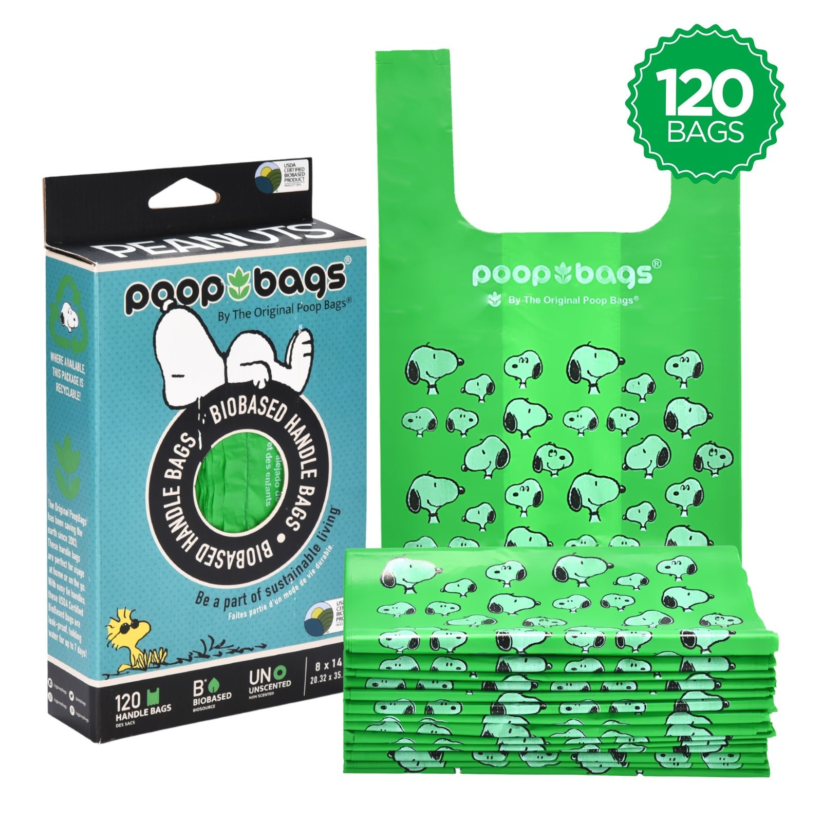 The Original Poop Bags 史努比便便袋（背心120袋）