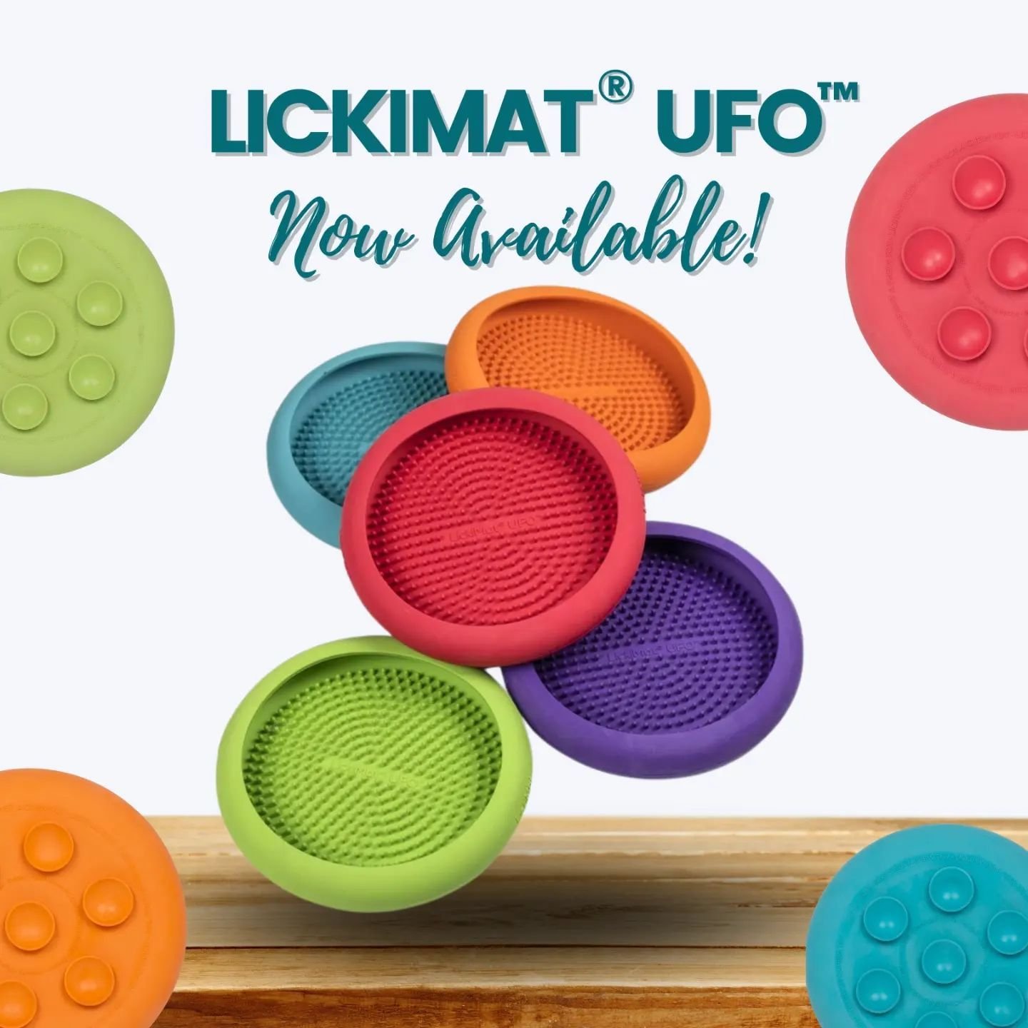 LickiMat UFO 飛碟舔食碗/慢食碗 LickiMat UFO 飛碟舔食碗/慢食碗