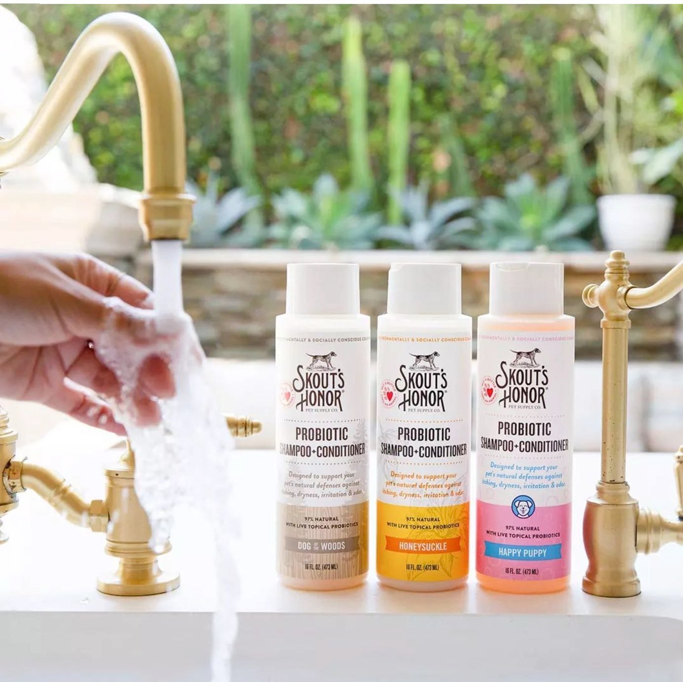 Skout's Honor Probiotic Shampoo + Conditioner 益生菌洗潤沐浴精