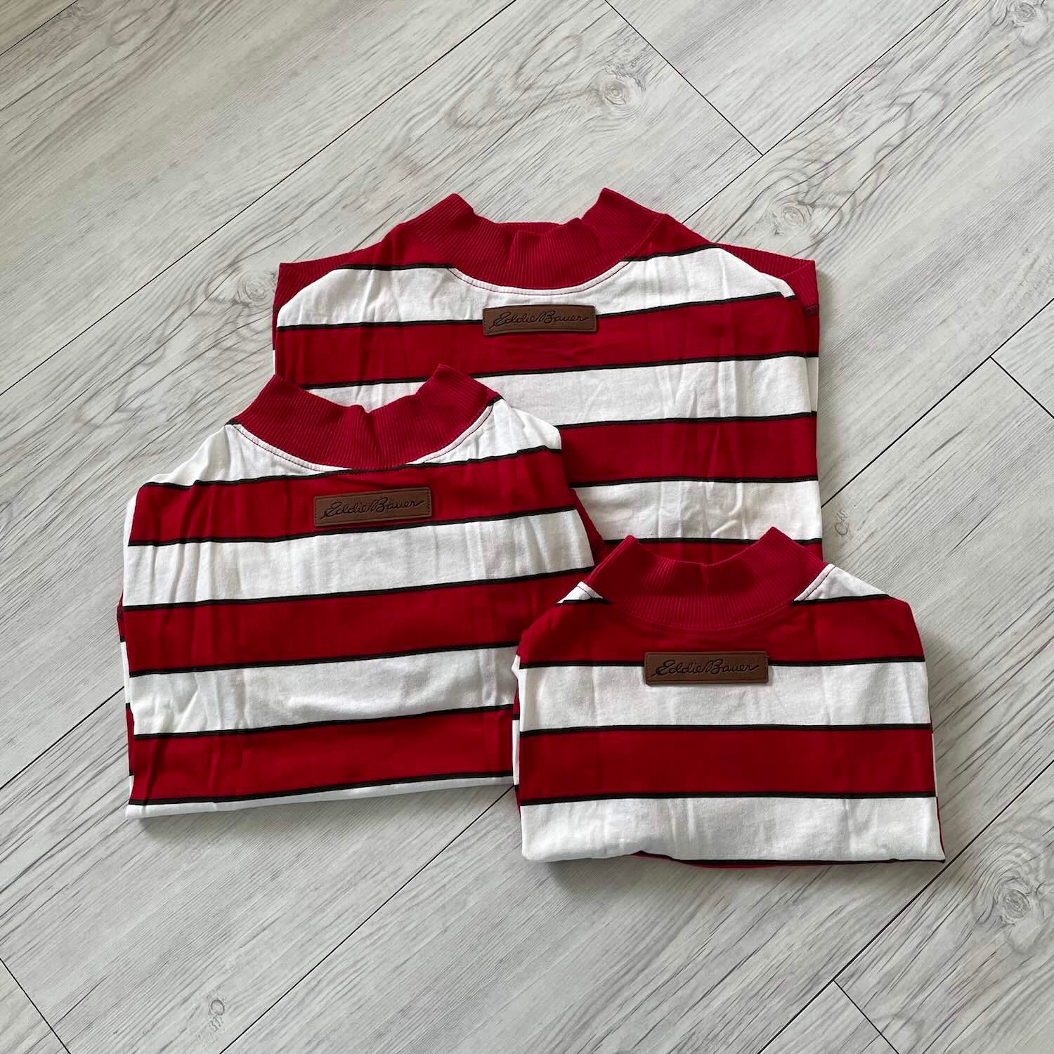 Eddie Bauer Pet Pajamas 純棉條紋踢