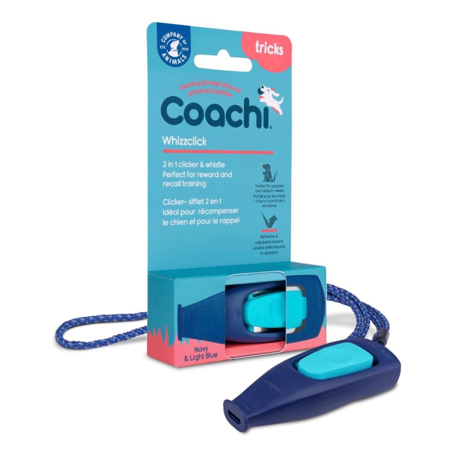Coachi Whizzclick 口哨響片（二合一訓練工具）
