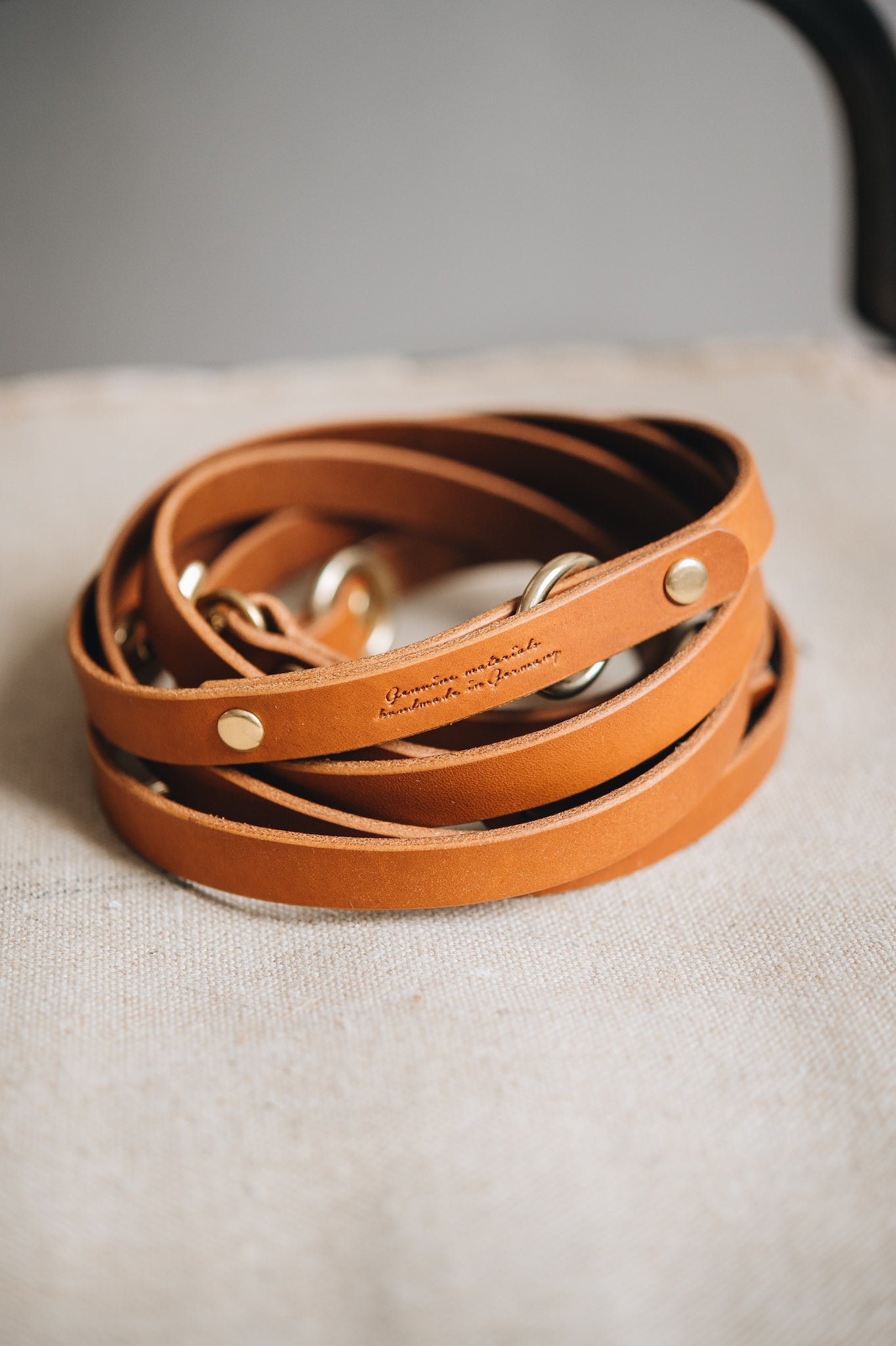 Band & Roll Lasso Air 多功能真皮牽繩（義大利牛皮、德國製）