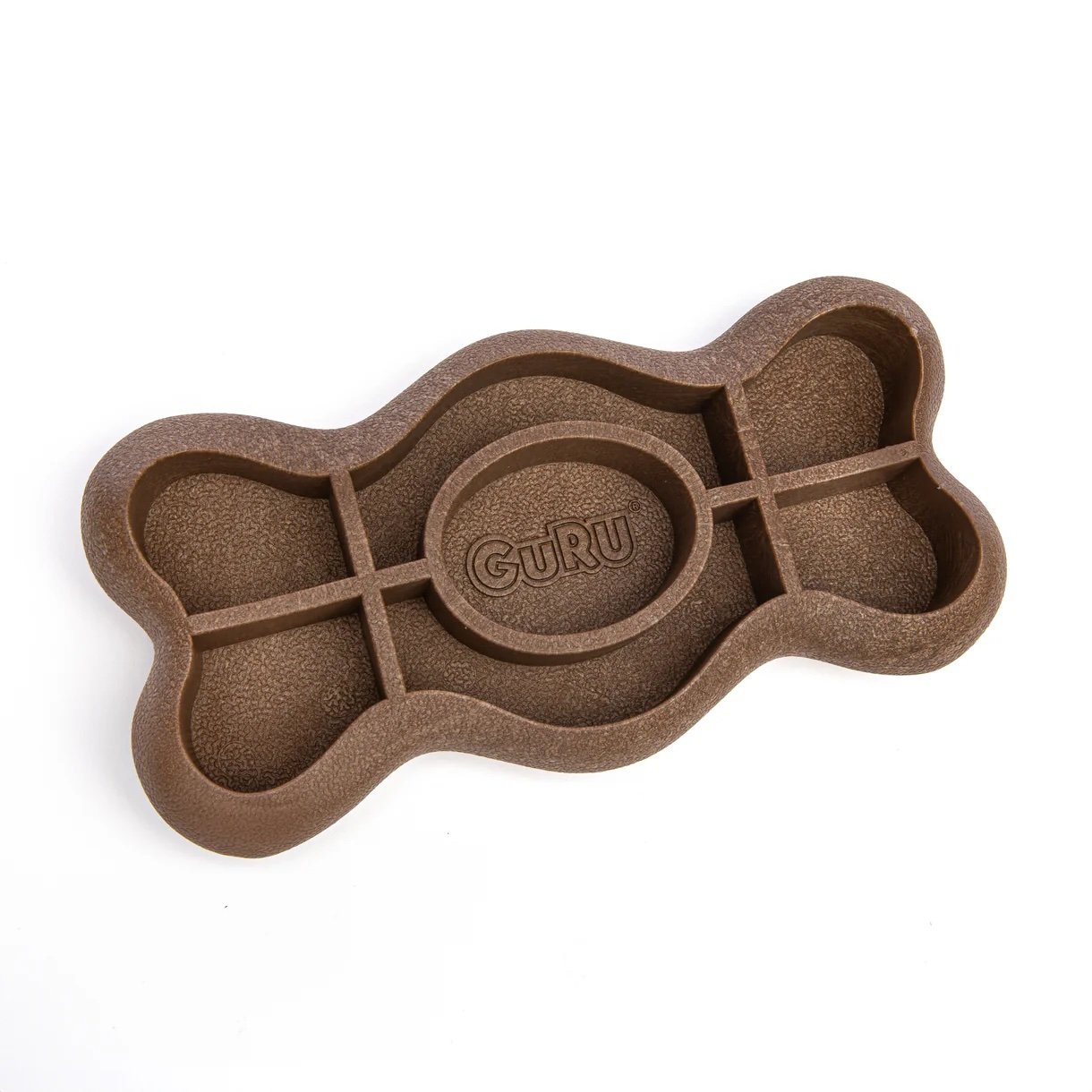 Guru Licky Bone 波浪骨餐盤（舔食、慢食、冷凍、耐咬、培根香）