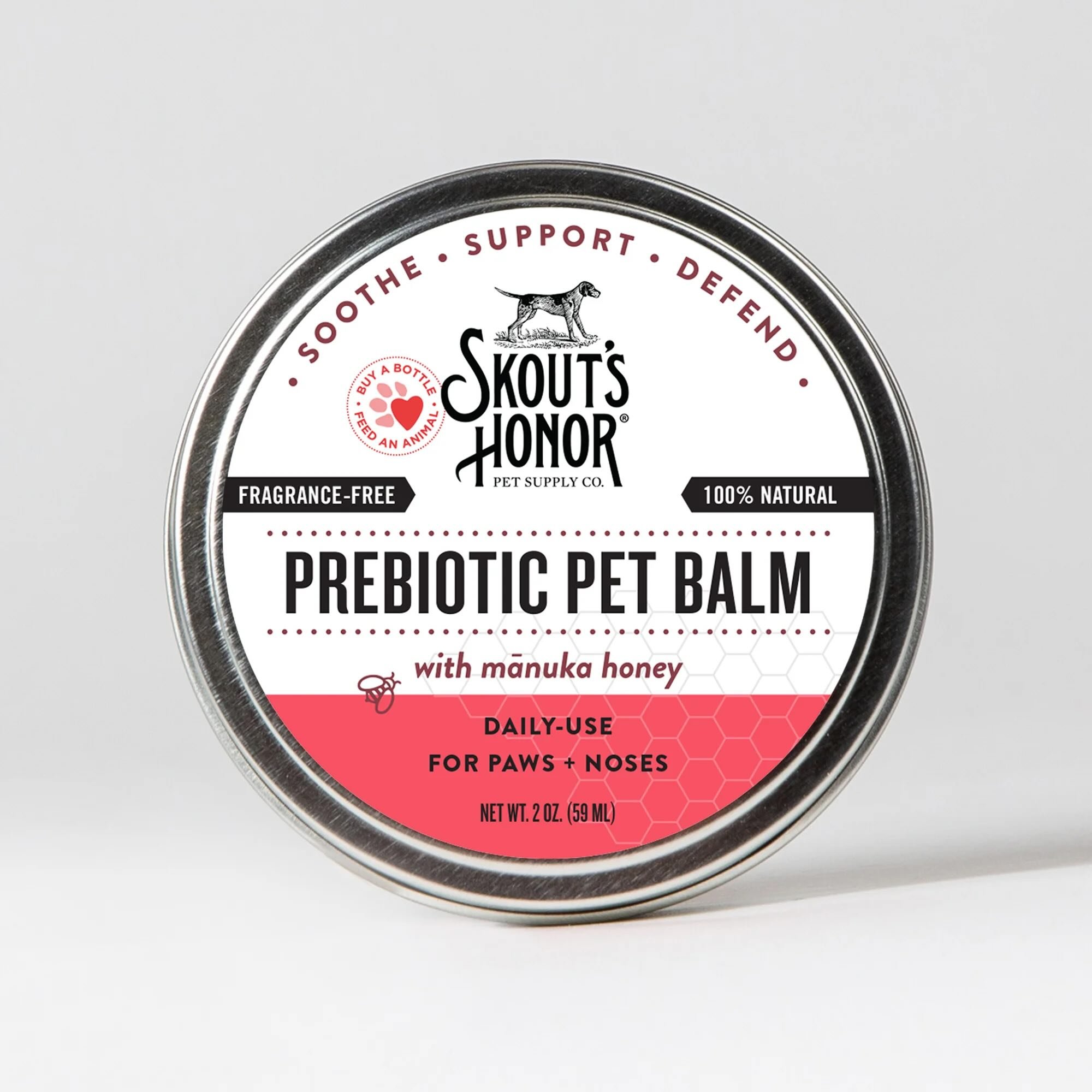 Skout's Honor Prebiotic Pet Balm 益生元修護霜（腳掌、鼻子、手肘、皺摺）