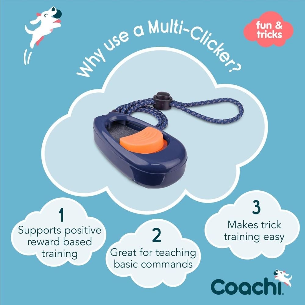 Coachi Multi-Clicker 正向訓練響片（三段式可調節音量）