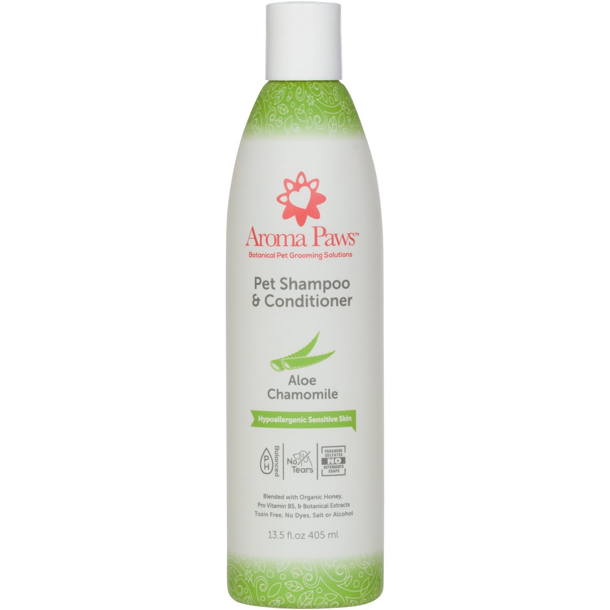 Aroma Paws Shampoo 洗潤雙效洗毛精，13.5oz.