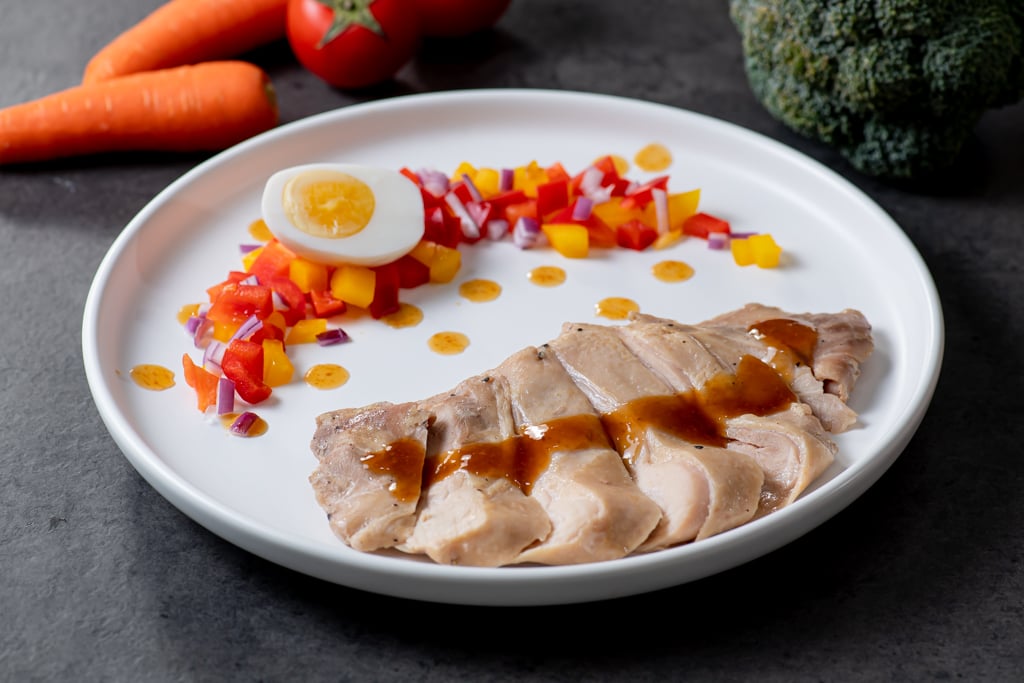 舒肥無骨雞腿排 - 經典原味 160g/包│肉肉隊長│新鮮雞腿肉簡單海鹽調味│ 宵夜/備餐/低脂/野餐/露營