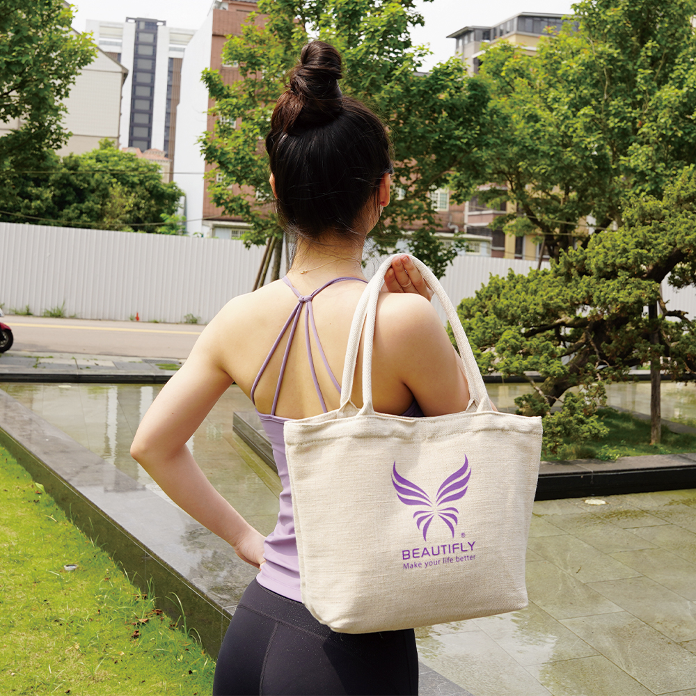 美麗飛厚磅棉麻環保袋