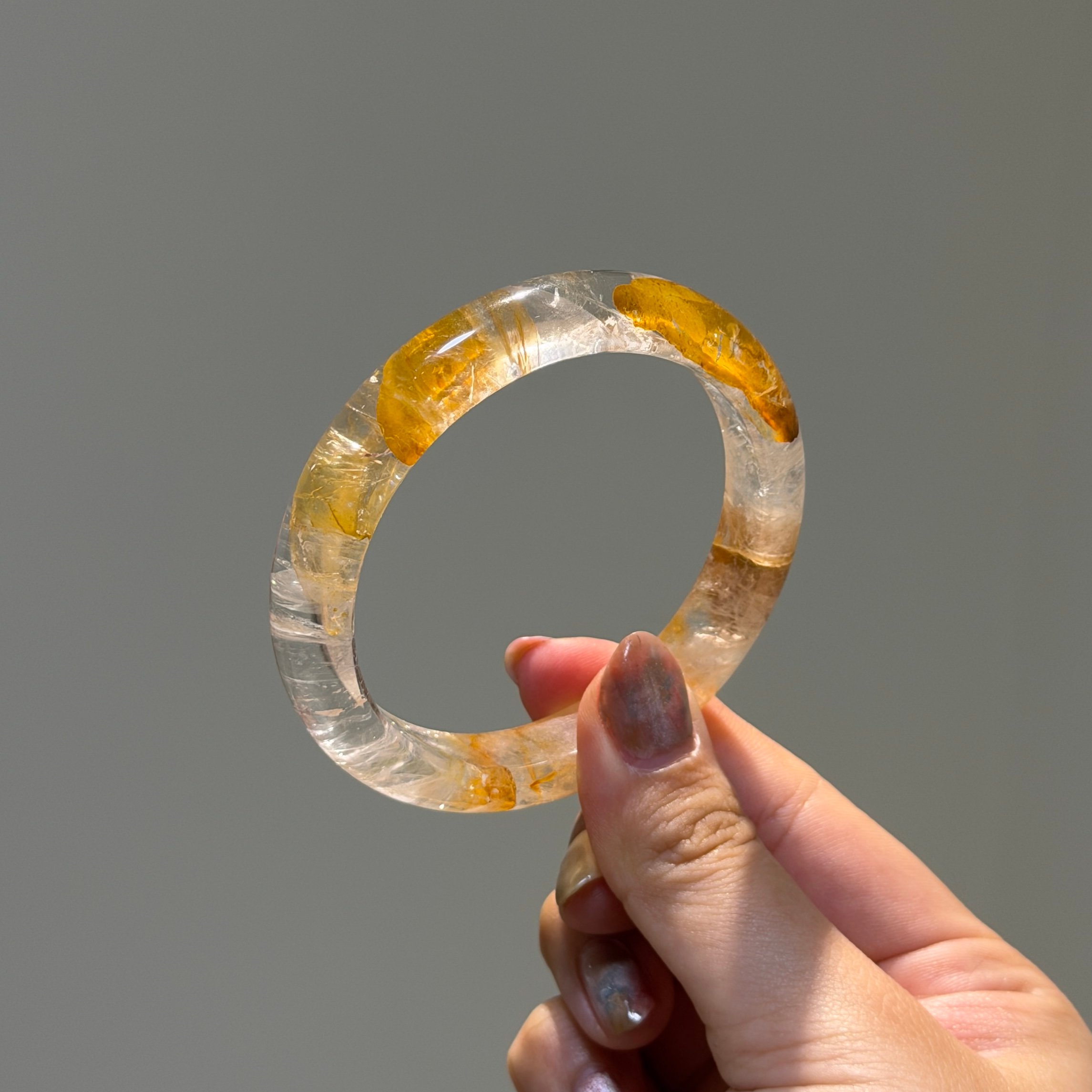 黃膠花手鐲56