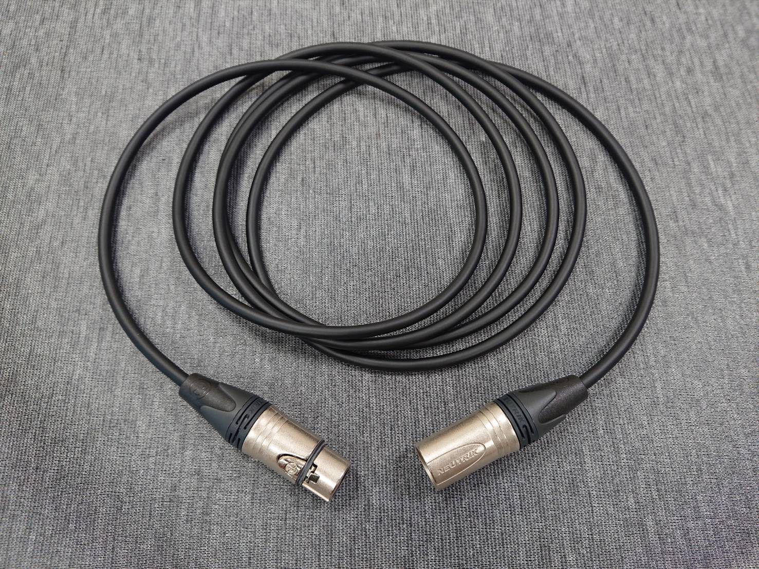 ★平衡音訊導線★[MOGAMI/2791]+[NEUTRIK/XLR公+XLR母+6.3mm TRS]之組合