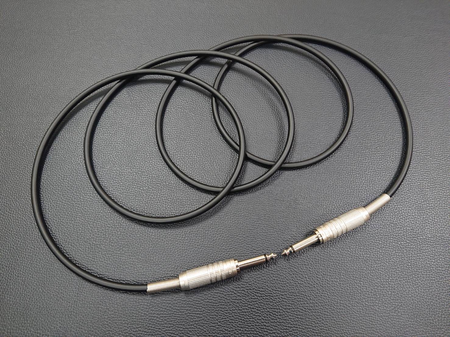 ★吉他/BASS導線★[CANARE/GS-6]+[CANARE/6.3mm TS-直頭+6.3mm TS-L頭]之組合