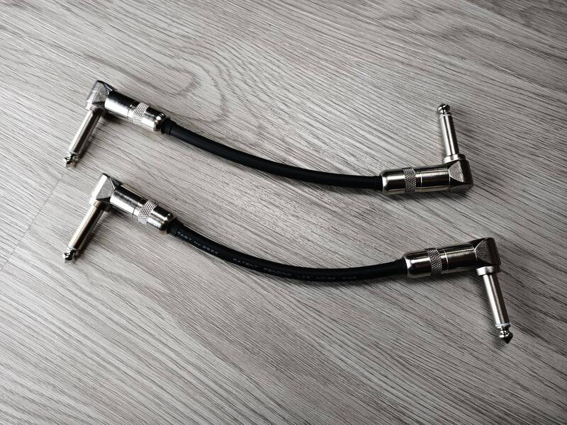 ★吉他/BASS短導線★[MOGAMI/2524]+[SWITCHCRAFTK/6.3mm TS-L頭+6.3mm TS-L頭]