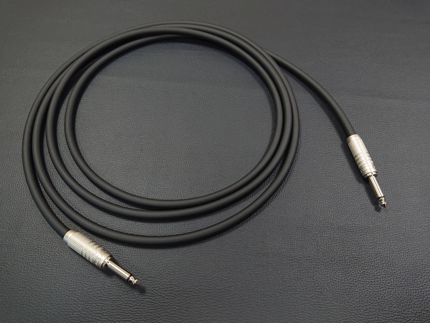 ★吉他/BASS導線★[MOGAMI/3368]+[CANARE/6.3mm TS-直頭+6.3mm TS-L頭]之組合