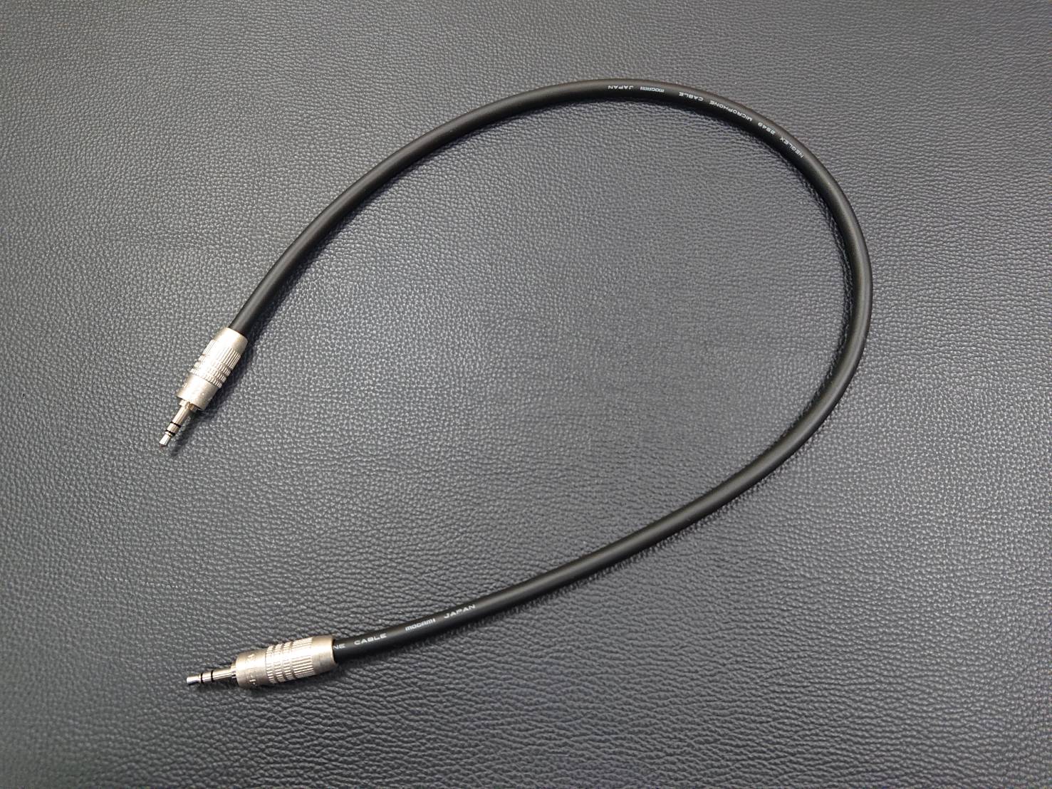 ★3.5mm連接導線★[MOGAMI/2549]+[CANARE/3.5mm TRS公+3.5mm TRS公]