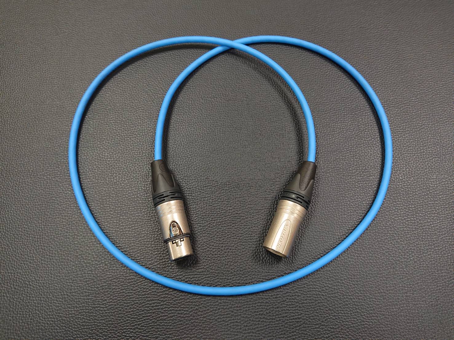 ★AES/EBU 110Ω數位平衡導線★[CANARE/DA202]+[NEUTRIK(鍍金)/XLR公+XLR母]