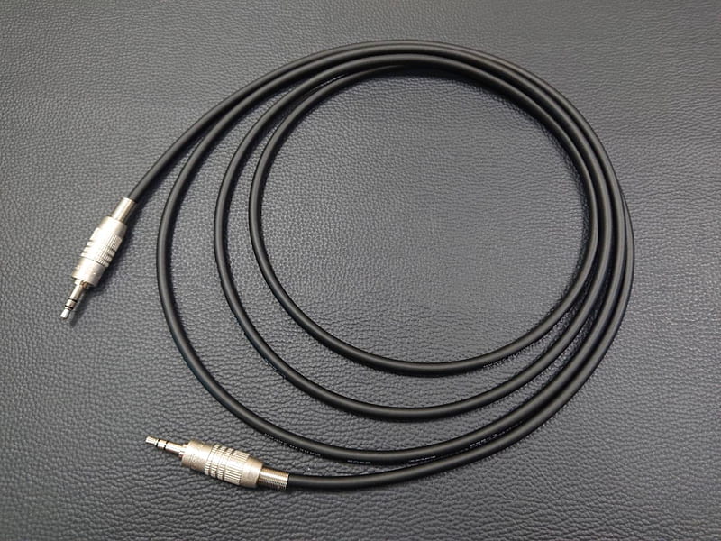 ★3.5mm連接導線★[MOGAMI/CANARE線材]+[CANARE/3.5mm TRS公+3.5mm TRS公]