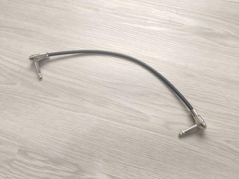 ★吉他/BASS短導線★[CANARE/GS-6]+[SREXACT/6.3mm TS-扁頭+6.3mm TS-扁頭]