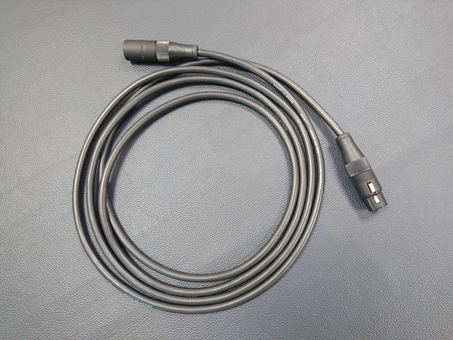 ★ORTF/立體麥克風延長線★[CANARE/MR202-2AT]+[CONTECH鍍金/5PIN-XLR公+5PIN-XLR母]