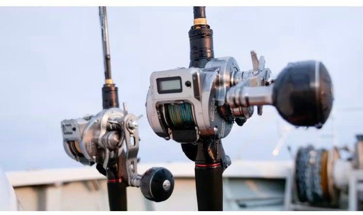 SHIMANO 頂級24年OCEA CONQUEST CT 300HG/301HG液晶顯示海水捲線器