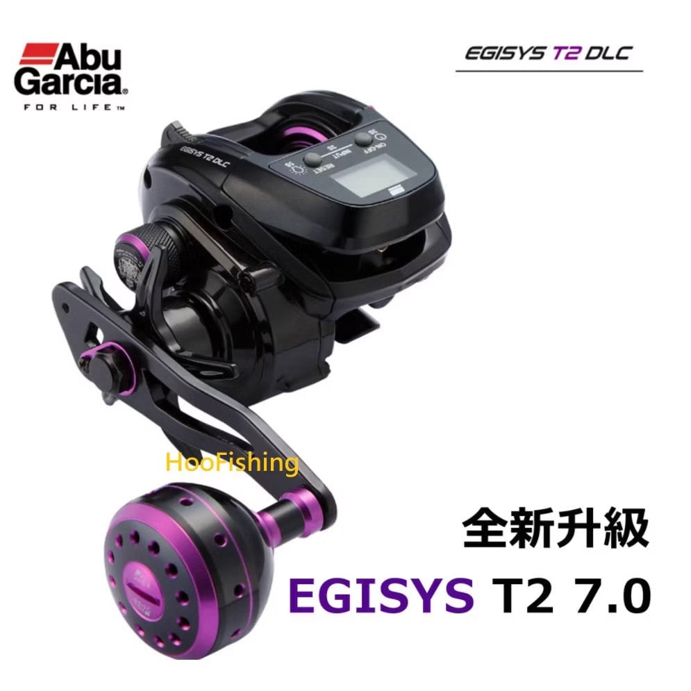 ABU 液晶顯示船釣小烏龜 EGISYS DLC T2 天亞 花軟 一支釣