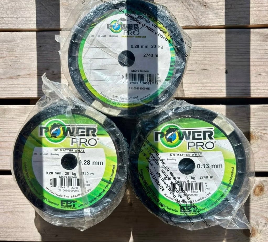 POWER PRO 3000碼(2470米) 30磅=3.5號/8磅=1號 綠色PE線