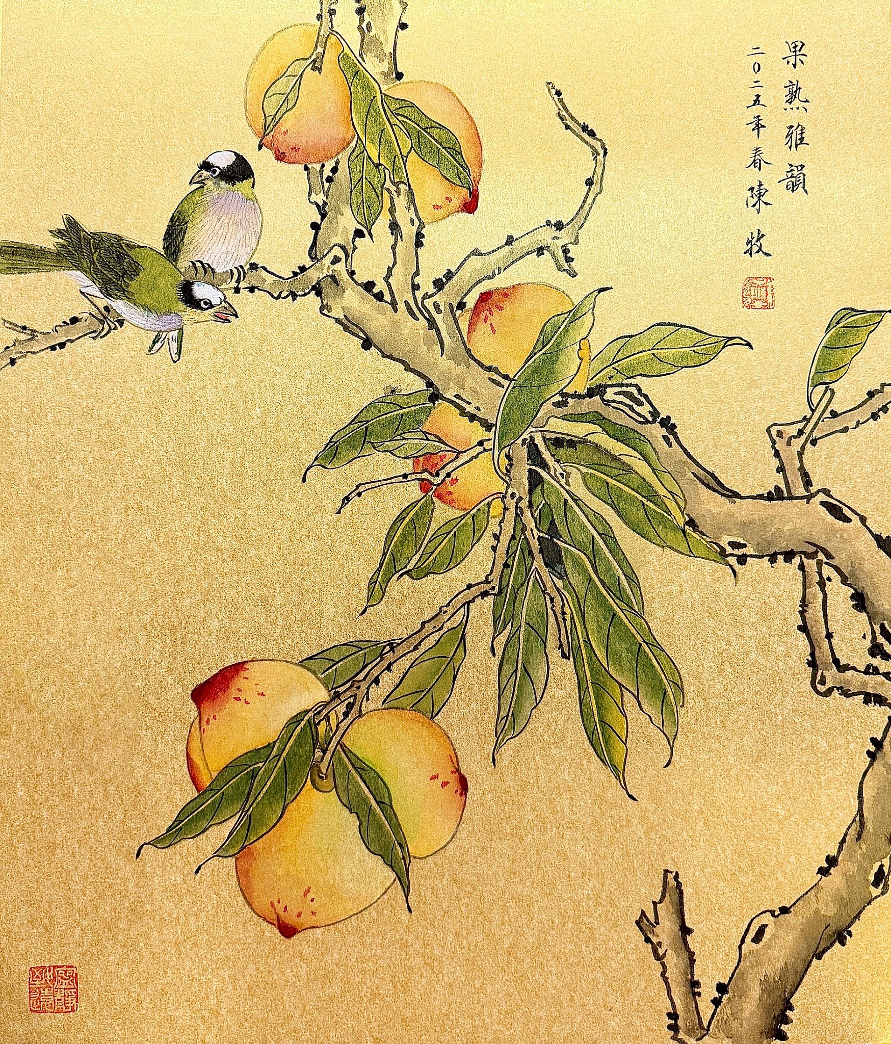 陳牧畫作