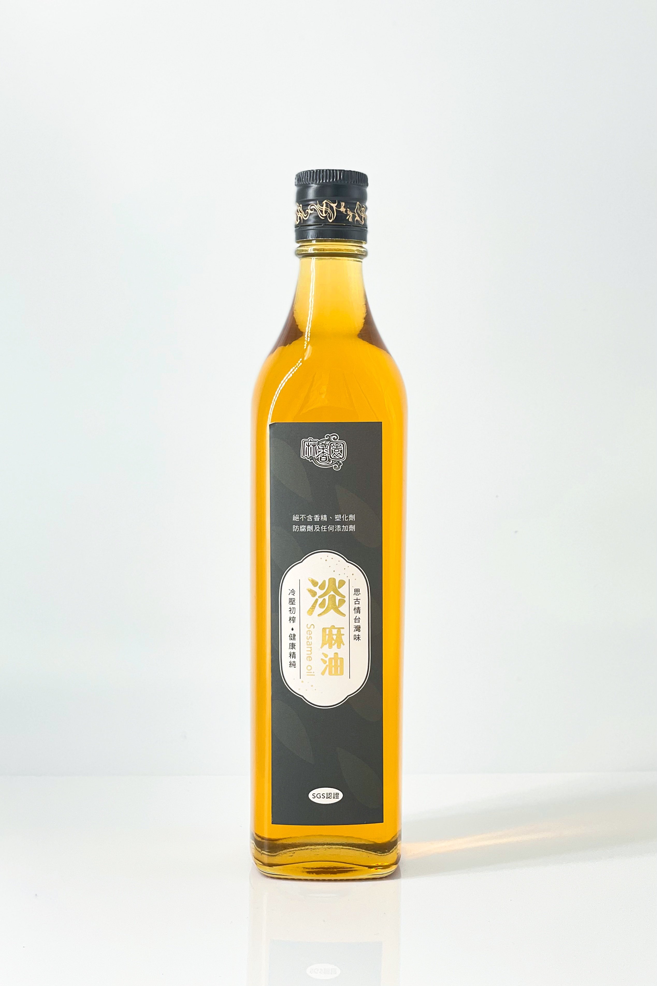 冷壓初榨淡麻油/520ml