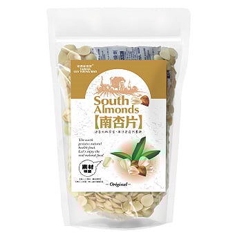 【綠源寶】未漂白南杏片 300g