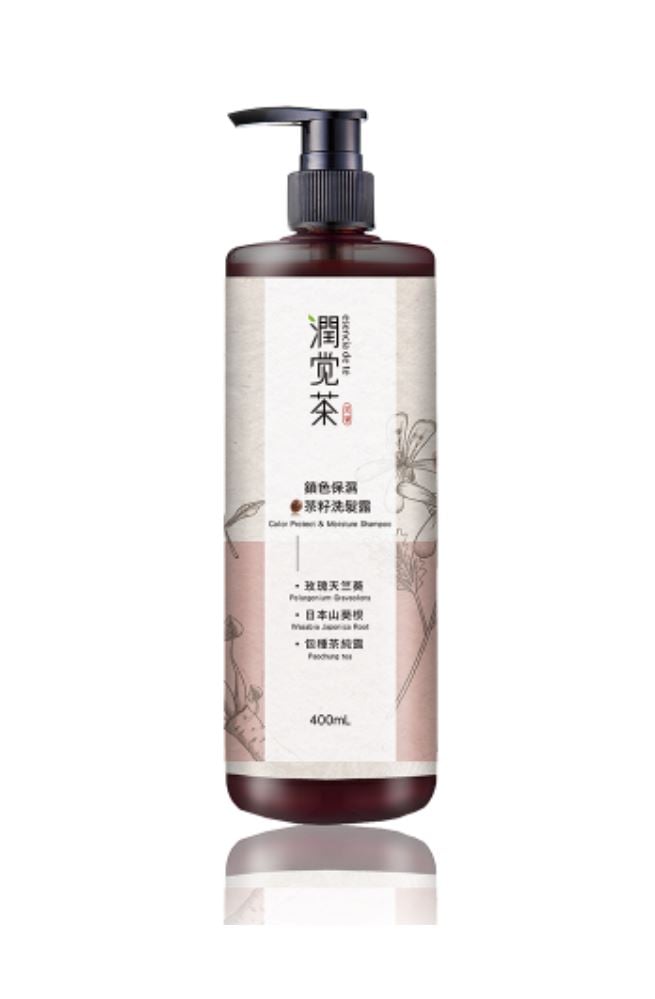 【茶寶】鎖色保濕茶籽洗髮露 400ml