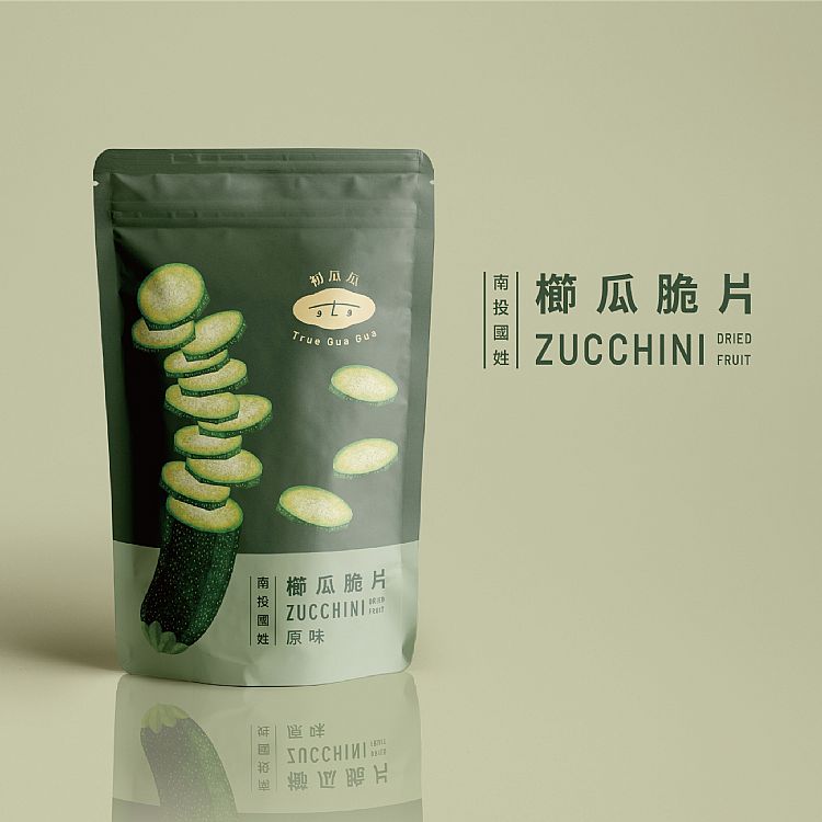 初瓜瓜 櫛瓜脆片 60g-3種口味