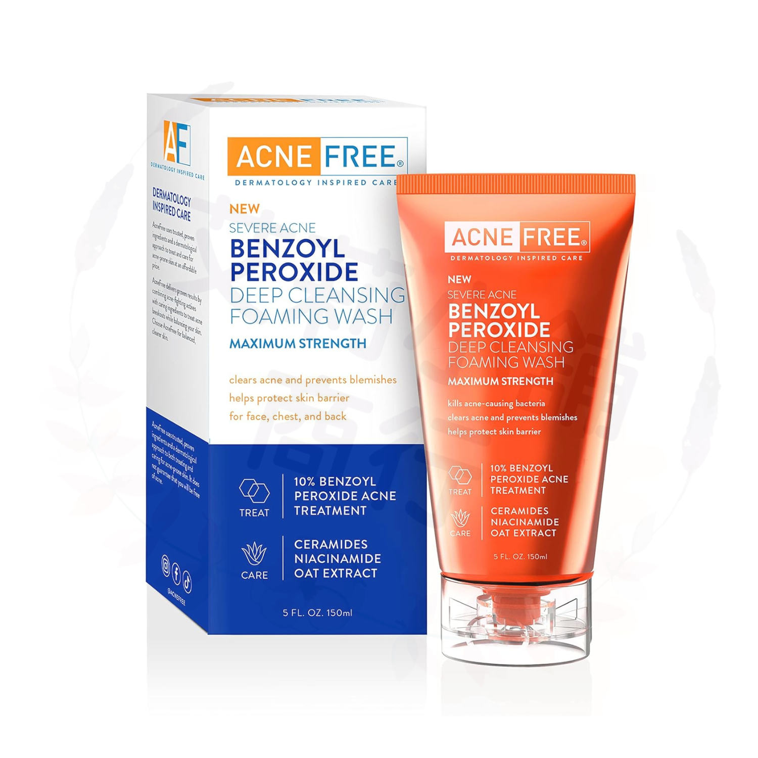 AcneFree Benzoyl Peroxide Deep Cleansing Foaming Wash 150ml 深層抗痘清潔泡沫洗面乳