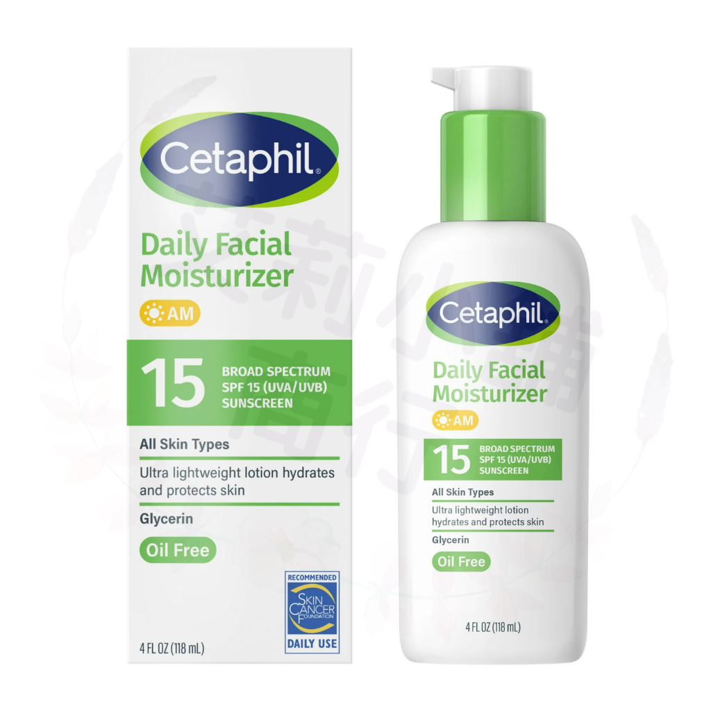 Cetaphil Daily Facial Moisturizer SPF 15 118ml 日常臉部SPF15防曬保濕霜
