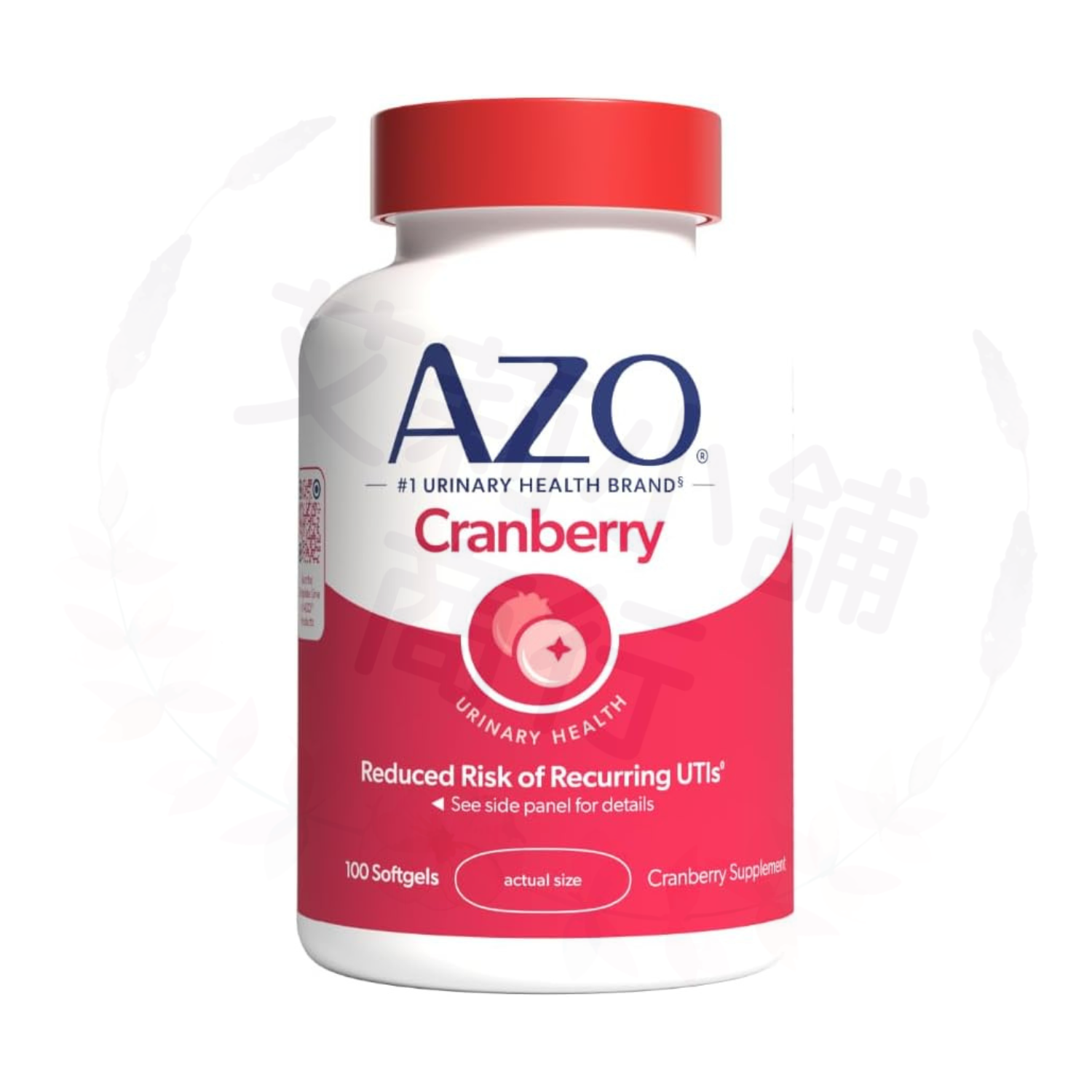 AZO Cranberry Softgels 100 Softgels 蔓越莓軟膠囊