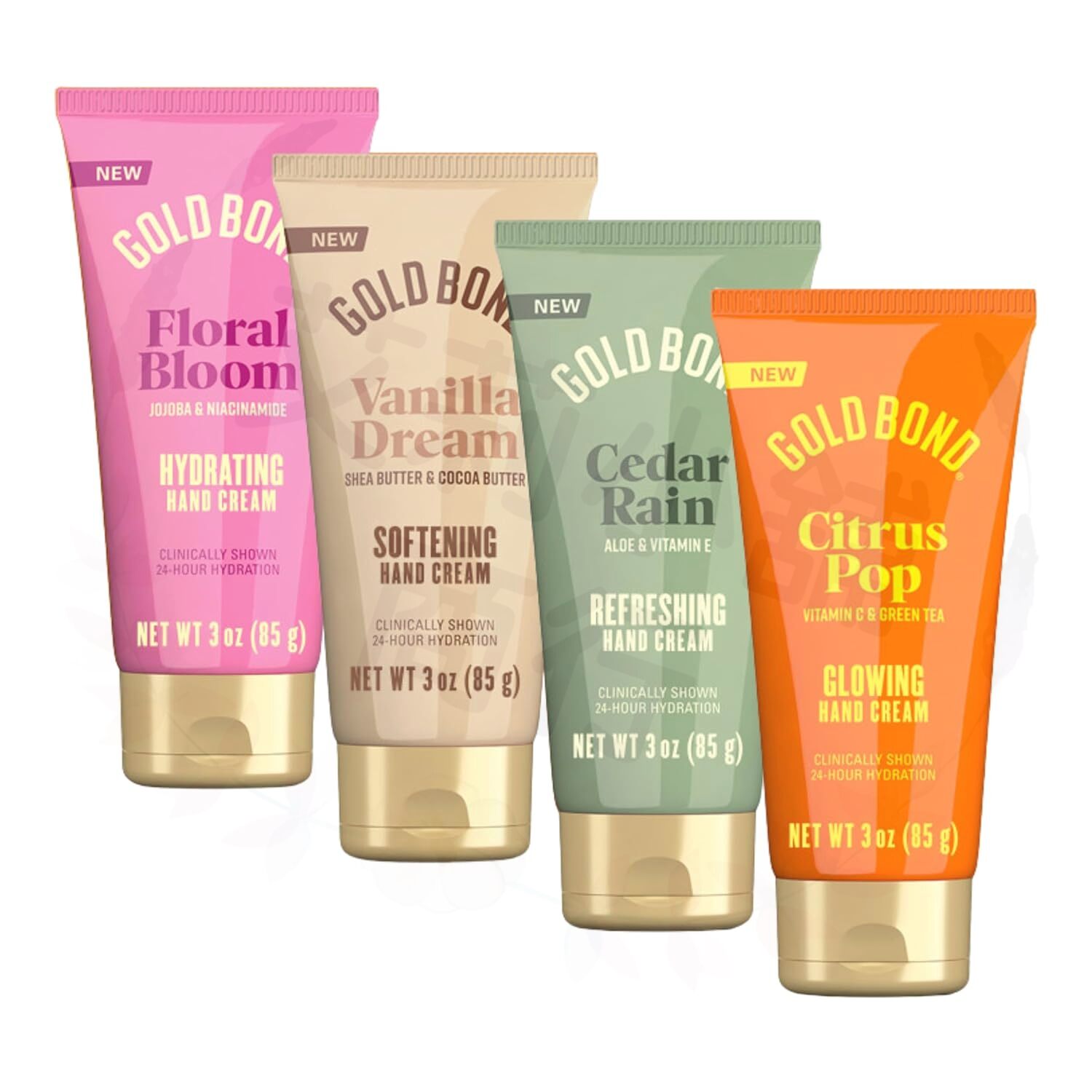 Gold Bond Scented Hand Cream 85g 香氛護手霜（香草/花香/柑橘/雪松）