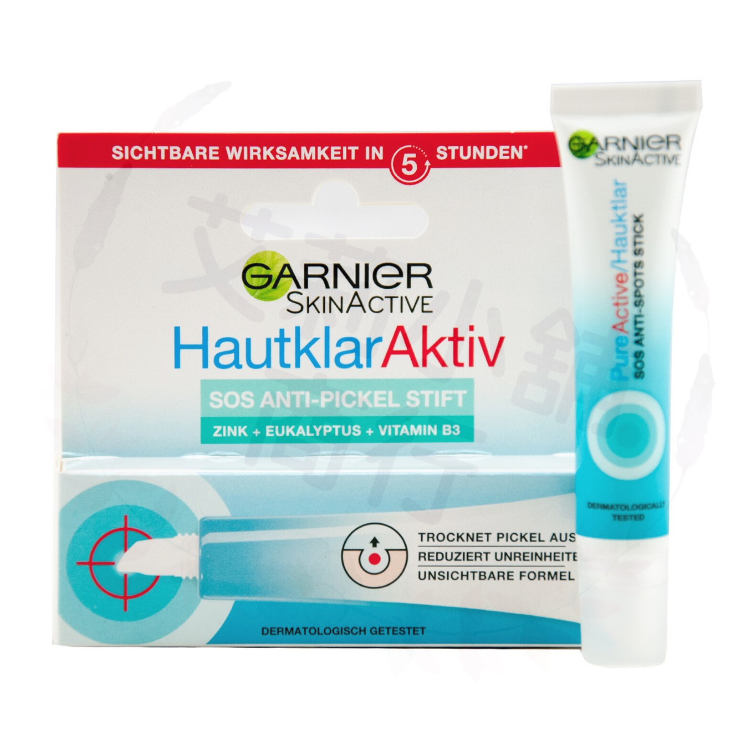 Garnier Anti Pickel Stift SOS Hautklar Aktiv 10ml 淨膚祛痘凝膠