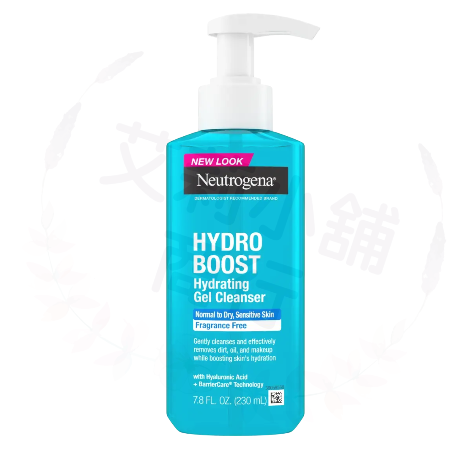 Neutrogena Hydro Boost Hydrating Cleansing Gel Fragrance Free 230ml 水潤保濕潔面露（無香型）