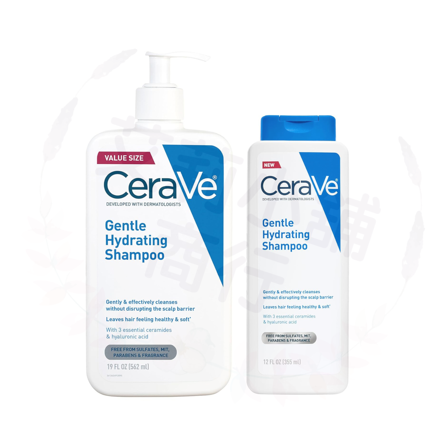 Cerave Gentle Hydrating Shampoo 355ml / 562ml 溫和保濕洗髮精