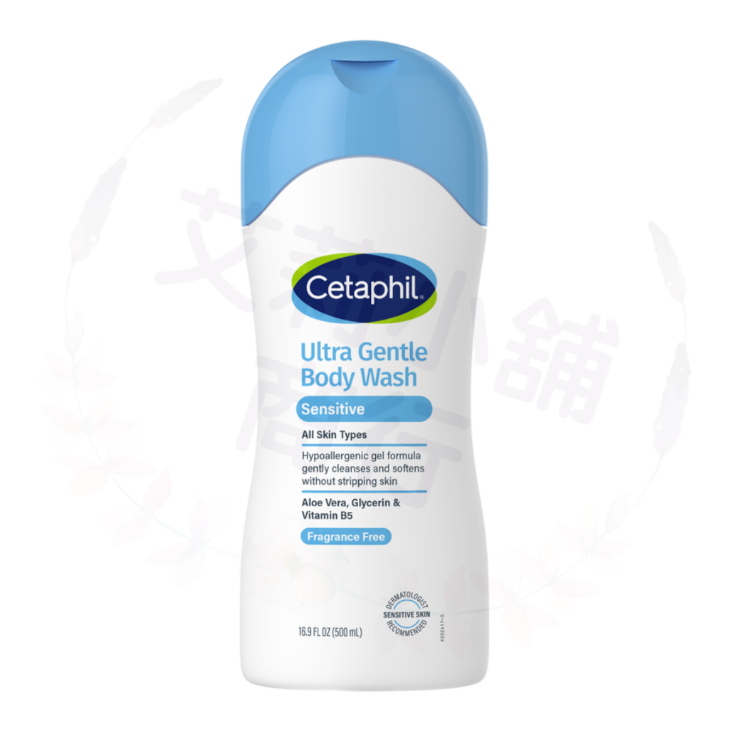 Cetaphil Ultra Gentle Sensitive Body Wash 500ml 超溫和敏感肌膚沐浴露