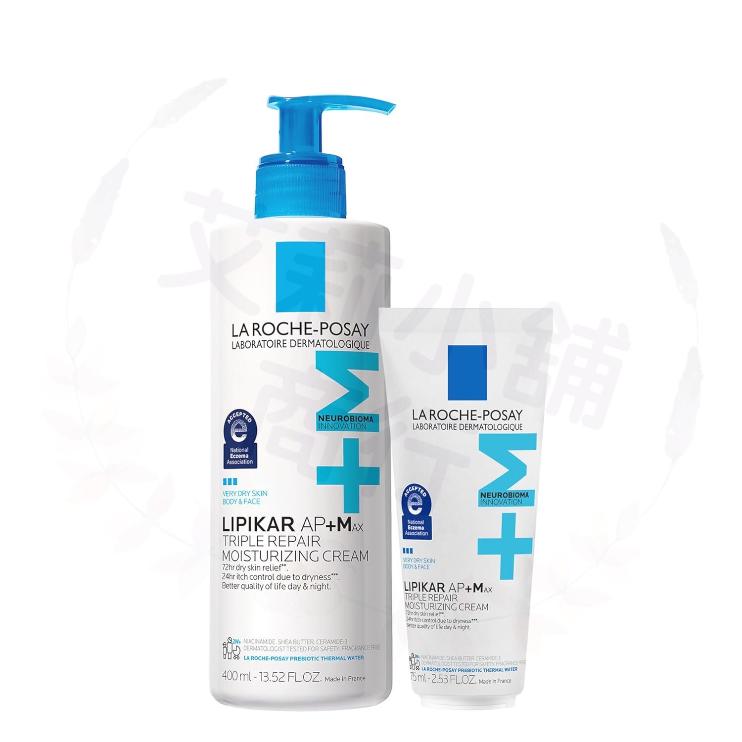 La Roche-Posay Lipikar Ap+Max Triple Repair Moisturizing Cream 200 / 400 ml 三重修護保濕霜